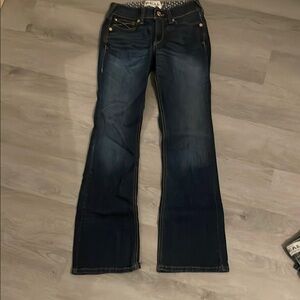 Women's Dark Blue Jeans